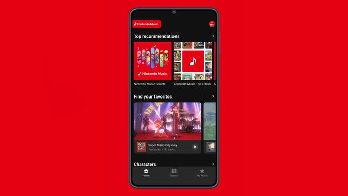 Aplikasi Nintendo Music melihat pembuat Mario mengambil alih daftar putar Spotify dan YouTube