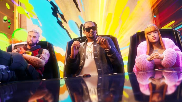 Lebih dari 10 juta pemain Fortnite menyaksikan konser utama Snoop Dogg dan Ice Spice yang disiarkan langsung dari Times Square